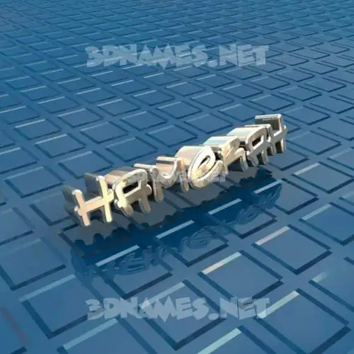 hamerah in Blue Bling style - 3D name wallpaper hamerah in Blue Bling style - 3D name wallpaper