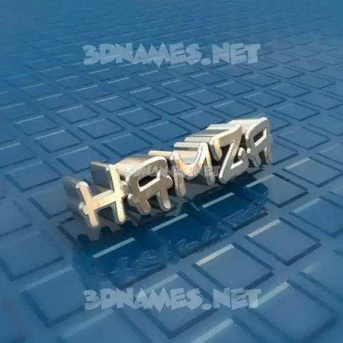 hamza in Blue Bling style - 3D name wallpaper hamza in Blue Bling style - 3D name wallpaper