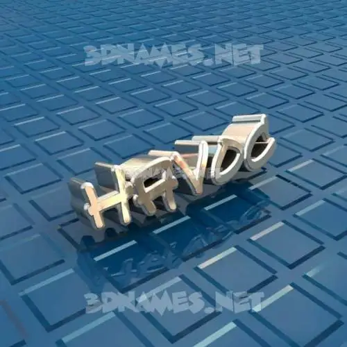 havoc in Blue Bling style - 3D name wallpaper havoc in Blue Bling style - 3D name wallpaper