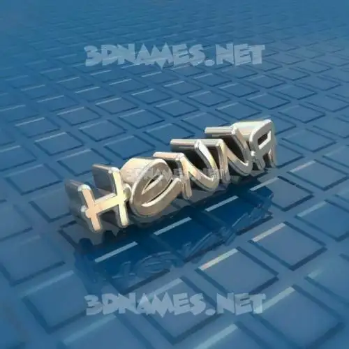 henna in Blue Bling style - 3D name wallpaper henna in Blue Bling style - 3D name wallpaper