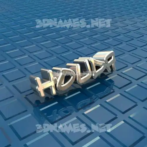 houda in Blue Bling style - 3D name wallpaper houda in Blue Bling style - 3D name wallpaper