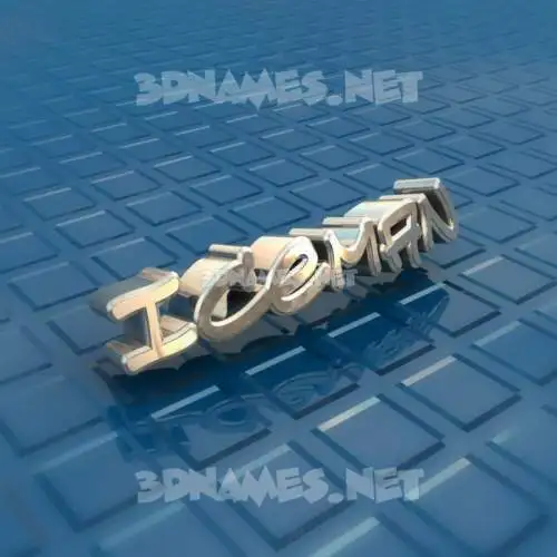 iceman in Blue Bling style - 3D name wallpaper iceman in Blue Bling style - 3D name wallpaper