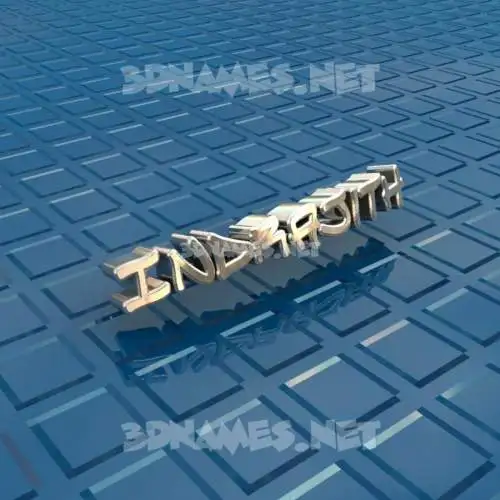 indrajith in Blue Bling style - 3D name wallpaper