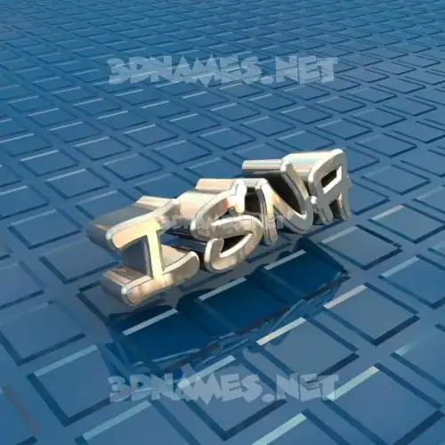 isna in Blue Bling style - 3D name wallpaper isna in Blue Bling style - 3D name wallpaper
