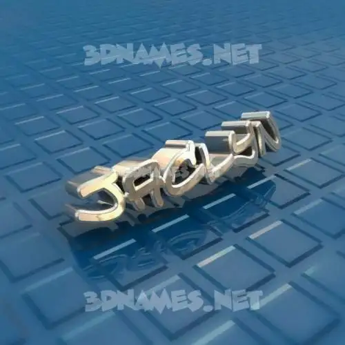 jaclyn in Blue Bling style - 3D name wallpaper