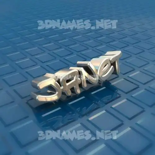 janet in Blue Bling style - 3D name wallpaper