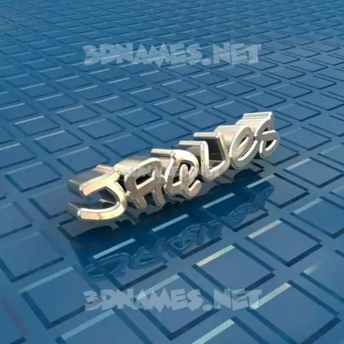 jaques in Blue Bling style - 3D name wallpaper jaques in Blue Bling style - 3D name wallpaper