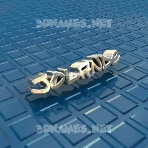jolande in Blue Bling style - 3D name wallpaper