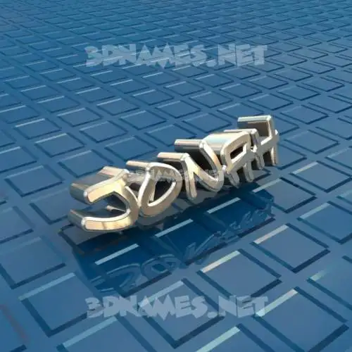 jonah in Blue Bling style - 3D name wallpaper
