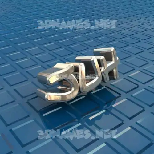 juh in Blue Bling style - 3D name wallpaper