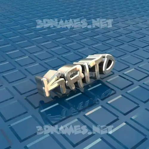 kaito in Blue Bling style - 3D name wallpaper kaito in Blue Bling style - 3D name wallpaper