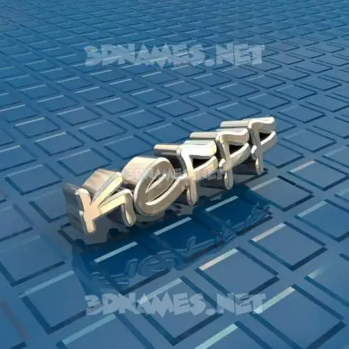 kefff in Blue Bling style - 3D name wallpaper kefff in Blue Bling style - 3D name wallpaper