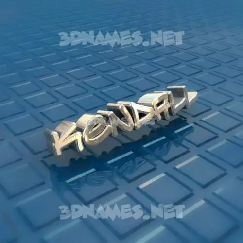 kendall in Blue Bling style - 3D name wallpaper kendall in Blue Bling style - 3D name wallpaper
