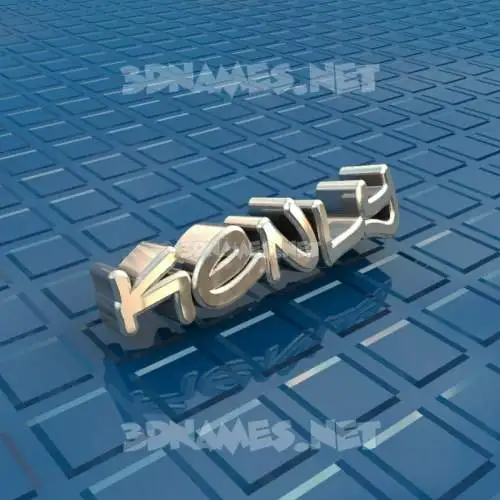 kenly in Blue Bling style - 3D name wallpaper kenly in Blue Bling style - 3D name wallpaper