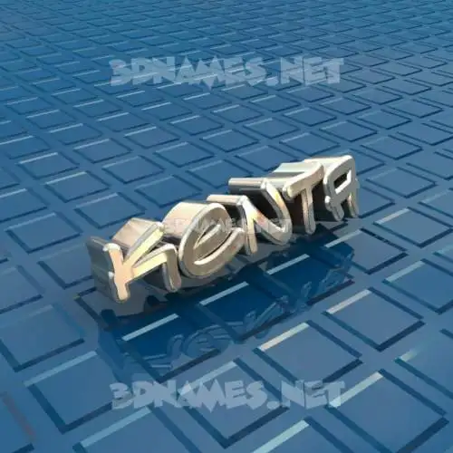 kenta in Blue Bling style - 3D name wallpaper kenta in Blue Bling style - 3D name wallpaper