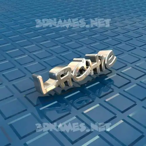 lachie in Blue Bling style - 3D name wallpaper