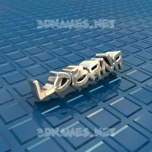 lobana in Blue Bling style - 3D name wallpaper lobana in Blue Bling style - 3D name wallpaper
