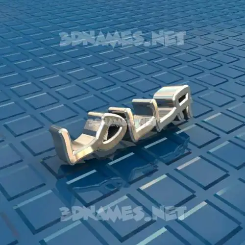 lolla in Blue Bling style - 3D name wallpaper lolla in Blue Bling style - 3D name wallpaper
