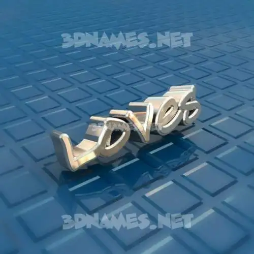loves in Blue Bling style - 3D name wallpaper
