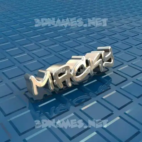 macky in Blue Bling style - 3D name wallpaper macky in Blue Bling style - 3D name wallpaper