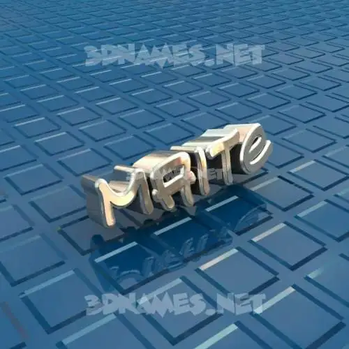 maite in Blue Bling style - 3D name wallpaper