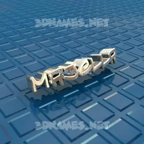 majella in Blue Bling style - 3D name wallpaper
