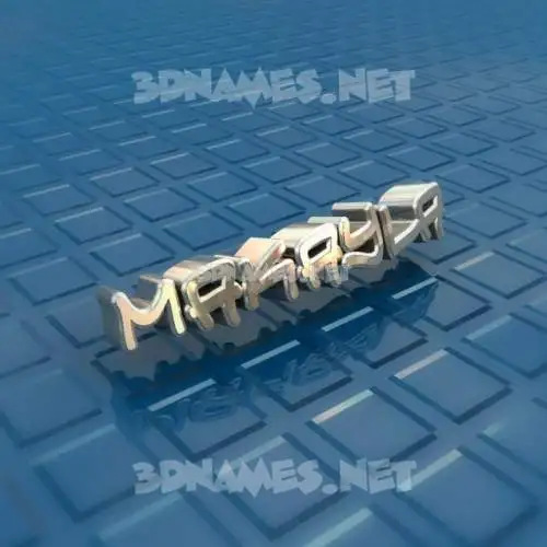 makayla in Blue Bling style - 3D name wallpaper