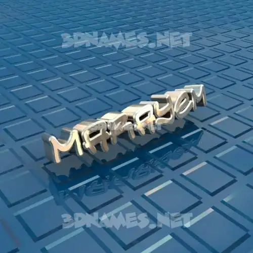 marayem in Blue Bling style - 3D name wallpaper marayem in Blue Bling style - 3D name wallpaper