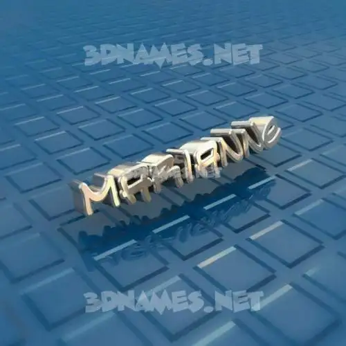 marianne in Blue Bling style - 3D name wallpaper marianne in Blue Bling style - 3D name wallpaper