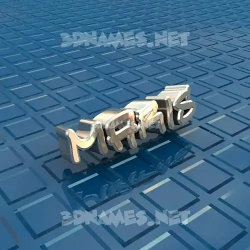 maris in Blue Bling style - 3D name wallpaper