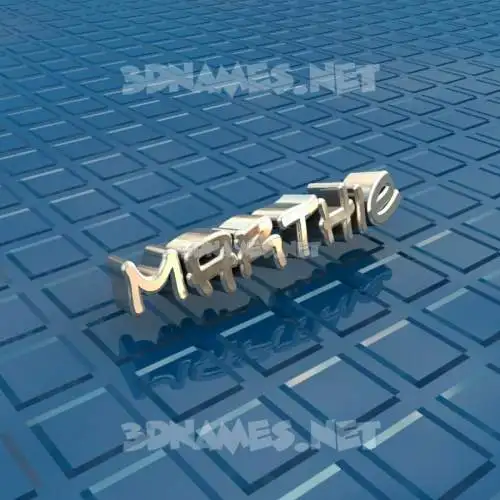 marthie in Blue Bling style - 3D name wallpaper marthie in Blue Bling style - 3D name wallpaper