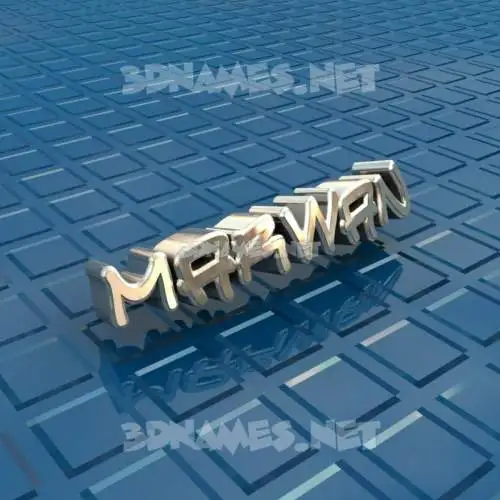 marwan in Blue Bling style - 3D name wallpaper marwan in Blue Bling style - 3D name wallpaper