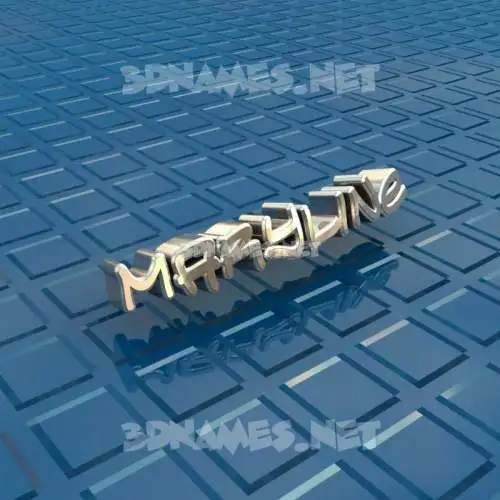 maryline in Blue Bling style - 3D name wallpaper maryline in Blue Bling style - 3D name wallpaper