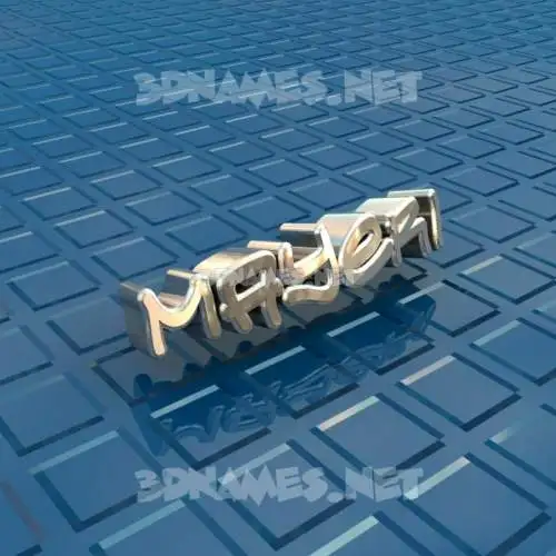 mayeri in Blue Bling style - 3D name wallpaper