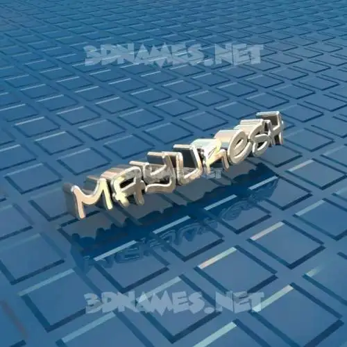 mayuresh in Blue Bling style - 3D name wallpaper