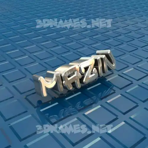 mazin in Blue Bling style - 3D name wallpaper mazin in Blue Bling style - 3D name wallpaper