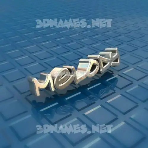 melody in Blue Bling style - 3D name wallpaper melody in Blue Bling style - 3D name wallpaper
