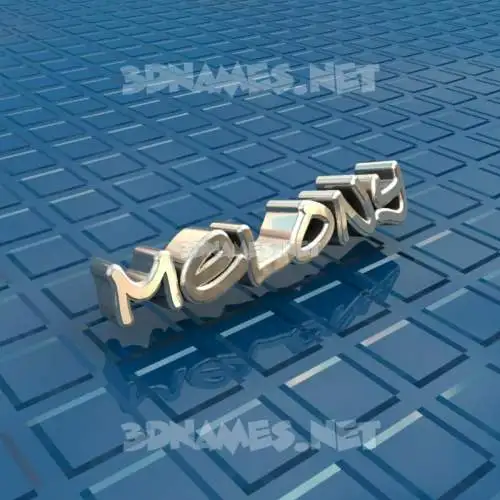 melony in Blue Bling style - 3D name wallpaper melony in Blue Bling style - 3D name wallpaper