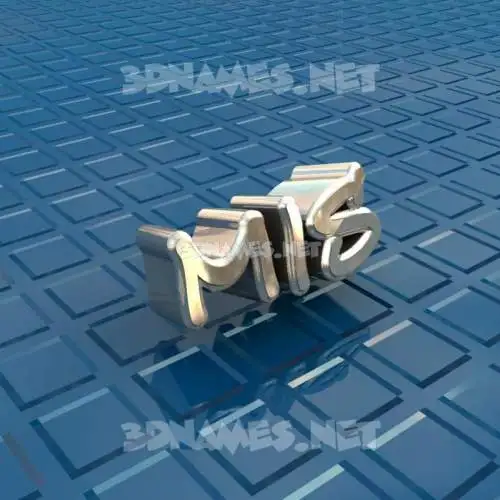 mis in Blue Bling style - 3D name wallpaper mis in Blue Bling style - 3D name wallpaper