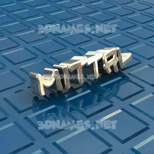 mittal in Blue Bling style - 3D name wallpaper mittal in Blue Bling style - 3D name wallpaper