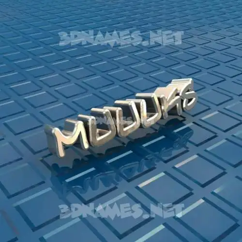 muuuks in Blue Bling style - 3D name wallpaper muuuks in Blue Bling style - 3D name wallpaper