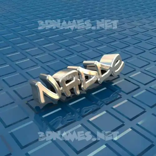 nadde in Blue Bling style - 3D name wallpaper nadde in Blue Bling style - 3D name wallpaper