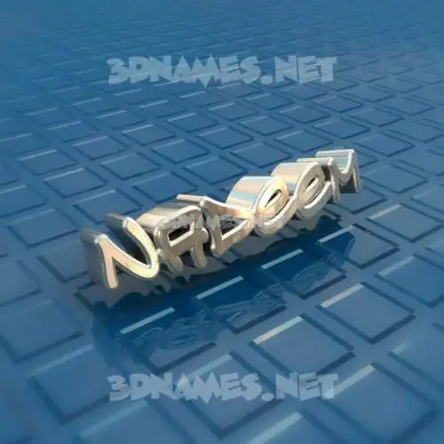 nadeem in Blue Bling style - 3D name wallpaper nadeem in Blue Bling style - 3D name wallpaper