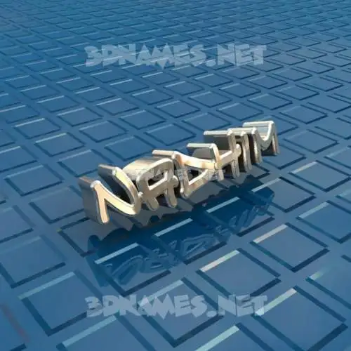 nadhim in Blue Bling style - 3D name wallpaper