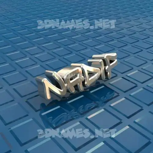 nadif in Blue Bling style - 3D name wallpaper nadif in Blue Bling style - 3D name wallpaper