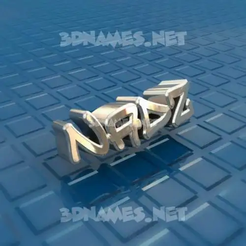 nadz in Blue Bling style - 3D name wallpaper nadz in Blue Bling style - 3D name wallpaper