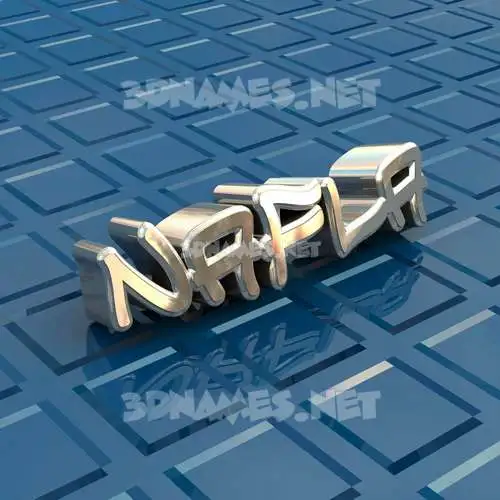 nafla in Blue Bling style - 3D name wallpaper nafla in Blue Bling style - 3D name wallpaper