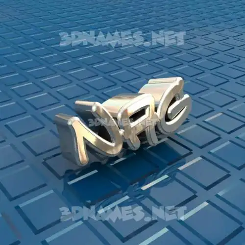 nag in Blue Bling style - 3D name wallpaper nag in Blue Bling style - 3D name wallpaper