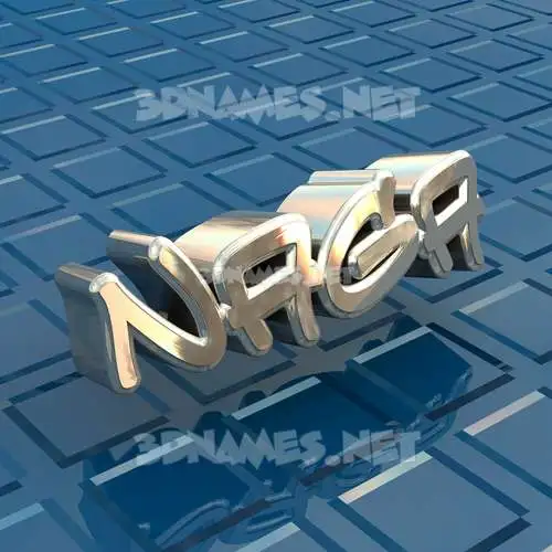 naga in Blue Bling style - 3D name wallpaper