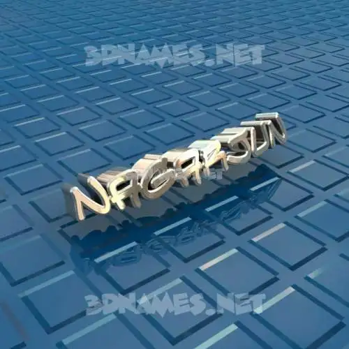 nagarjun in Blue Bling style - 3D name wallpaper
